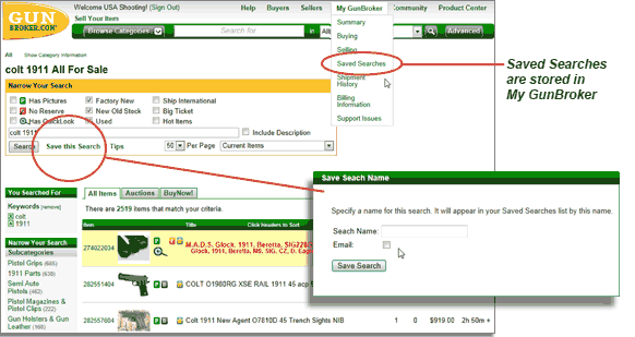 Create a Search