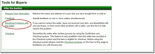 Tools for Buyers